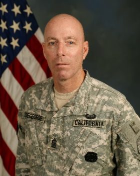 Command Sergeant Major Daniel M. DeGeorge California State Guard