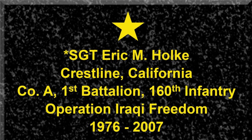 Plague Sergeant Eric M. Holke
