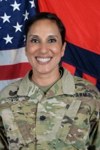 Lieutenant Colonel Manju Vig Garrison Commander of JFTB Los Alamitos