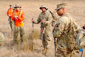 California State Guard Members conduction field operations