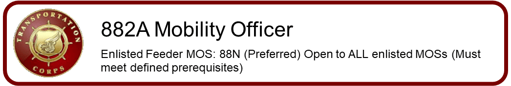 882A Mobility Officer