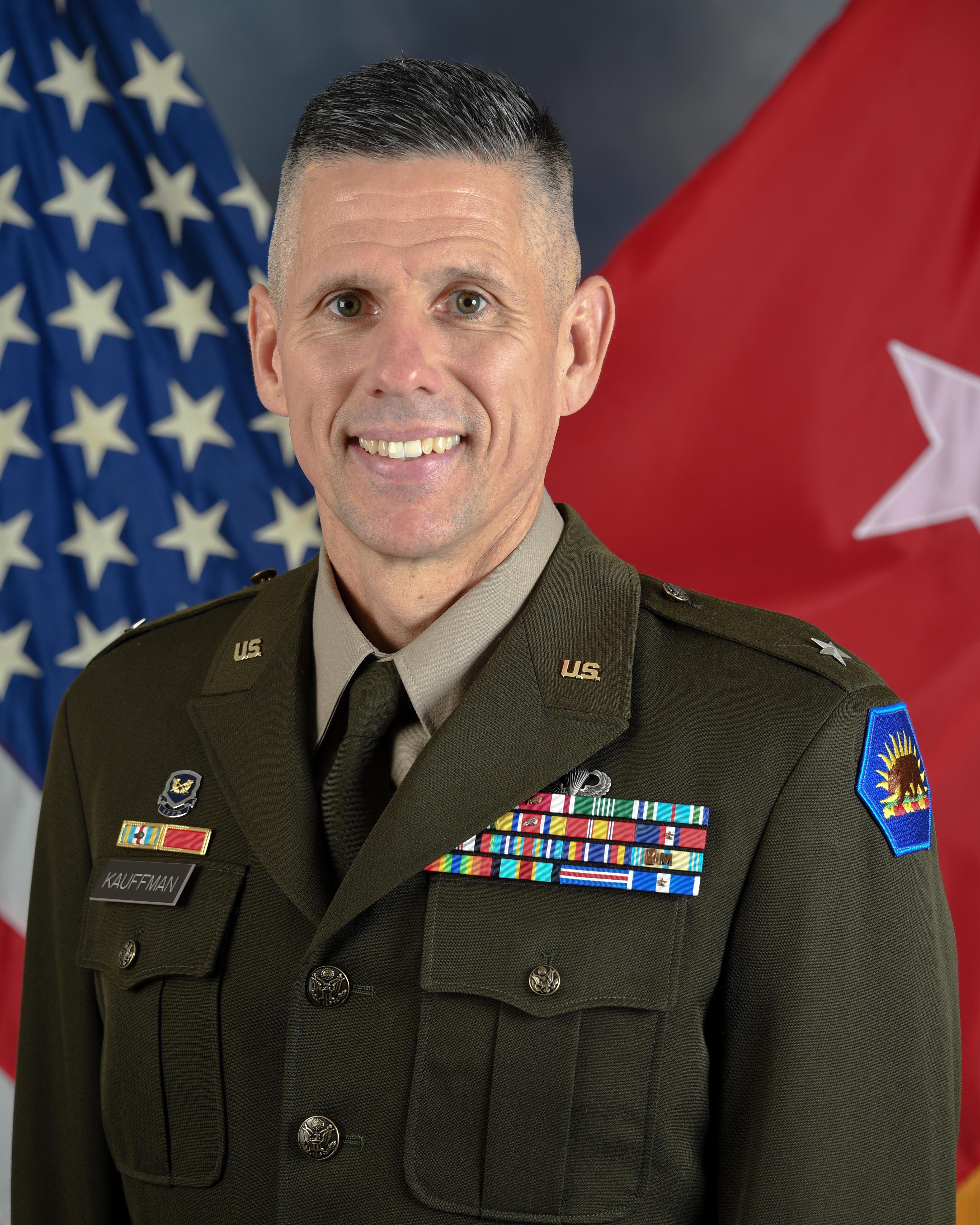 Brigadier General David Kauffman
