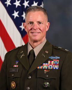U.S. Army Lt. Col Daniel Fox